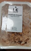 Mafé de poulet riz basmati