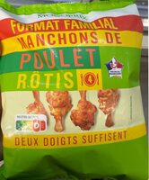 Manchons de poulet rôtis