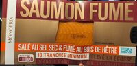 Saumon fumé élevé en Écosse
