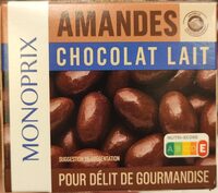 Amandes chocolat au lait