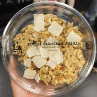 Poulet parmesan fusili
