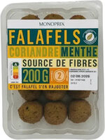 Falafels coriandre menthe