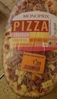Pizza Monoprix jambon emmental