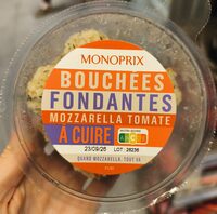 Bouchées fondantes mozzarella tomate