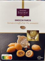 Gnocchi farcis burrata et truffe d’été 1%, aromatisés