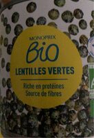 Lentilles vertes