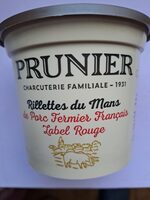 Rillettes du Mans de Porc Fermier Label Rouge