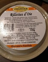 Rillettes d'oie