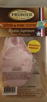 Cotes de porc cuites