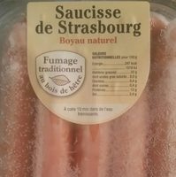 Saucisse de Strasbourg - boyau naturel