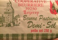 Beurre Pasteurisé Demi-sel