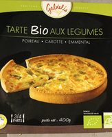 Tarte bio aux légumes