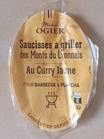 Saucisses à griller des Monts du Lyonnais au Curry Jaune