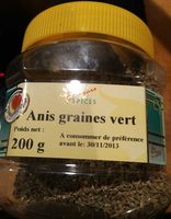 Anis Graines Vert