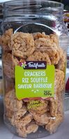 Crackers riz soufflé saveur barbecue