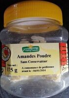 Amandes Poudre sans conservateur
