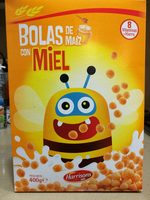 Bolas de maíz con miel