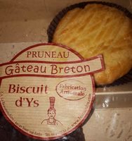 Gâteaux bretons individuels pruneau
