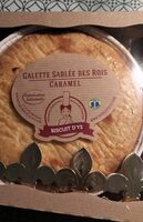Galette sablée caramel