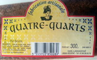 Quatre-Quarts Pur Beurre