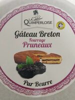 Gâteau breton pruneaux pur beurre CREPERIE DE LANGADOUE