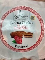 Gâteau breton fourrage framboise CREPERIE DE LANGADOUE