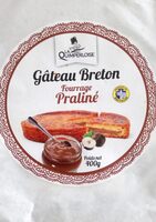Gâteau breton fourré praliné