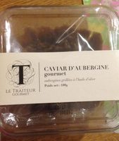 Caviar d'aubergine gourmet