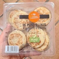 Mini blinis à la truffe d'été