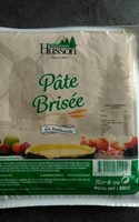 Pate brisee artisanale HUSSON, bloc de