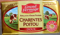 Charentes Poitou Doux AOP (82 % MG)