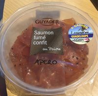 Saumon fume confit au poivre