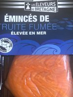 Éminces de truite fumée