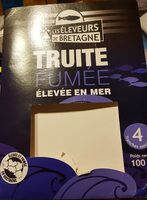 Truite fumée élevée en mer