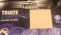 Truite fumée élevée en mer