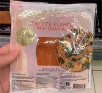 Truite fumée mini tranches