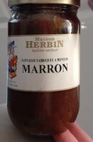 Confiture marron