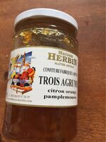 Confiture trois agrumes