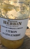 Confiture citrons et gingembre