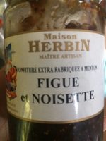 Confiture figue noisette