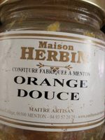 Orange douce confiture