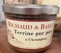 Terrine pur porc à l’armagnac