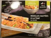 Madern nouilles sautées à la thai au poulet