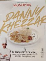Blanquette de veau shiitakés riz de Camargue