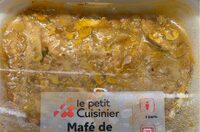 Mafé de poulet eg riz