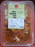 Poulet basquaise et riz pilaf