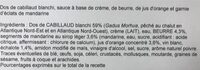 Dos de cabillaud sauce au beurre d'agrumes