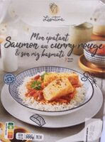 Mon épatant saumon au curry rouge et son riz basmati
