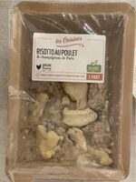 Risotto au poulet et aux champignons