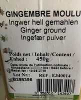 Gingembre Moulu